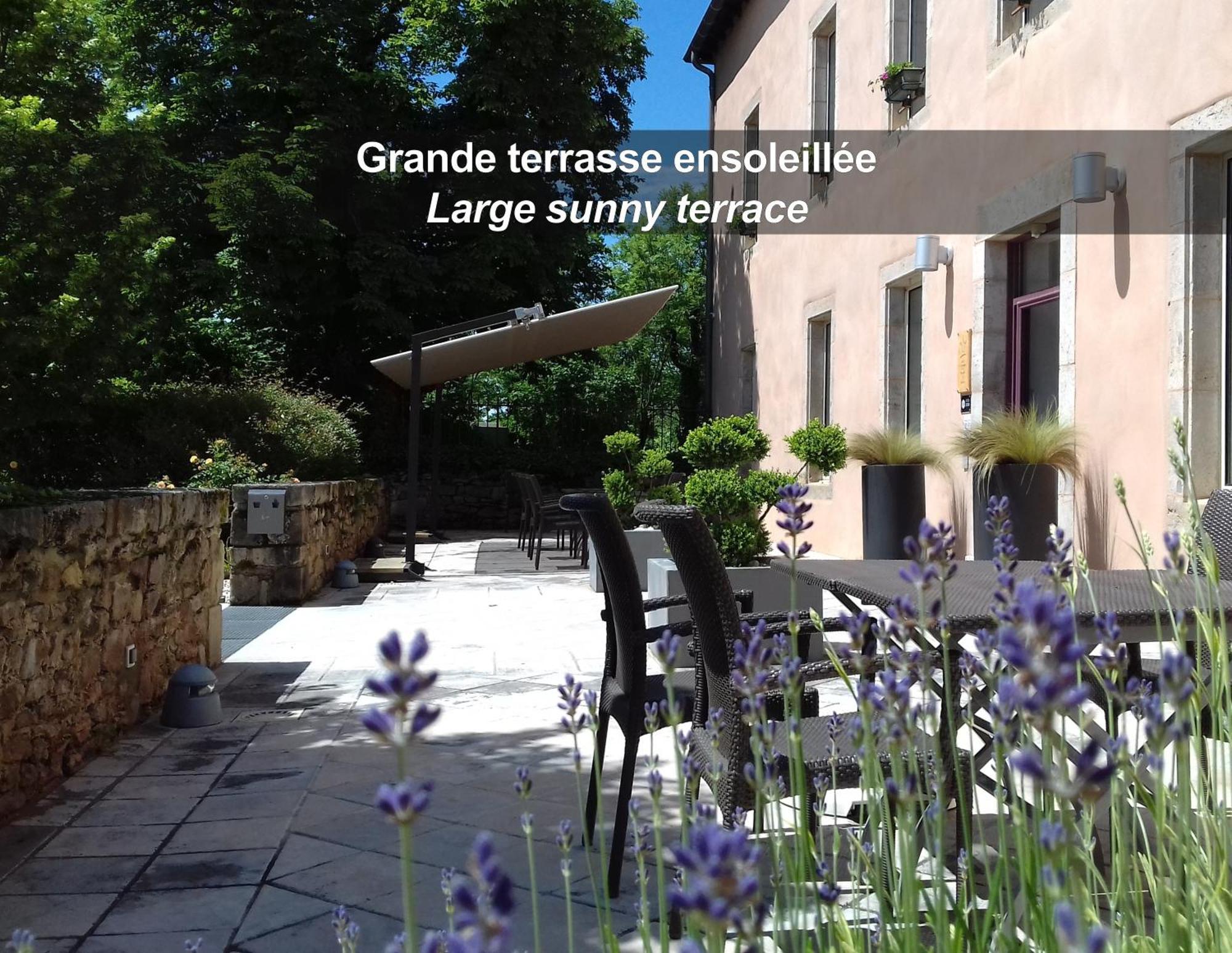 Hôtel La Ferme de Bourran Rodez Exterior foto