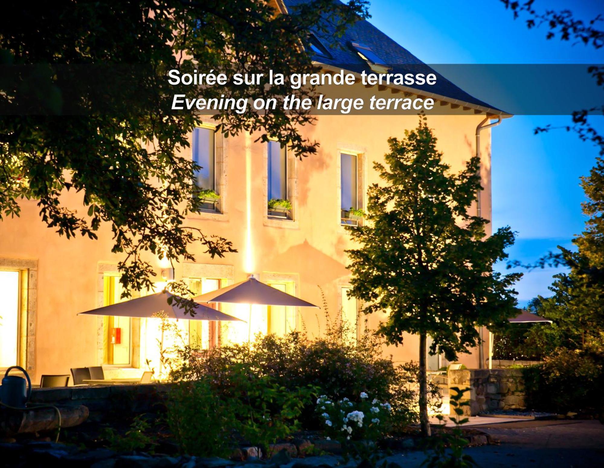 Hôtel La Ferme de Bourran Rodez Exterior foto